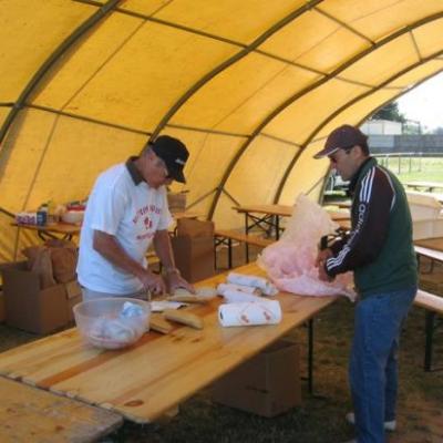 FEDERAL QUADRETTES - préparation des sandwichs